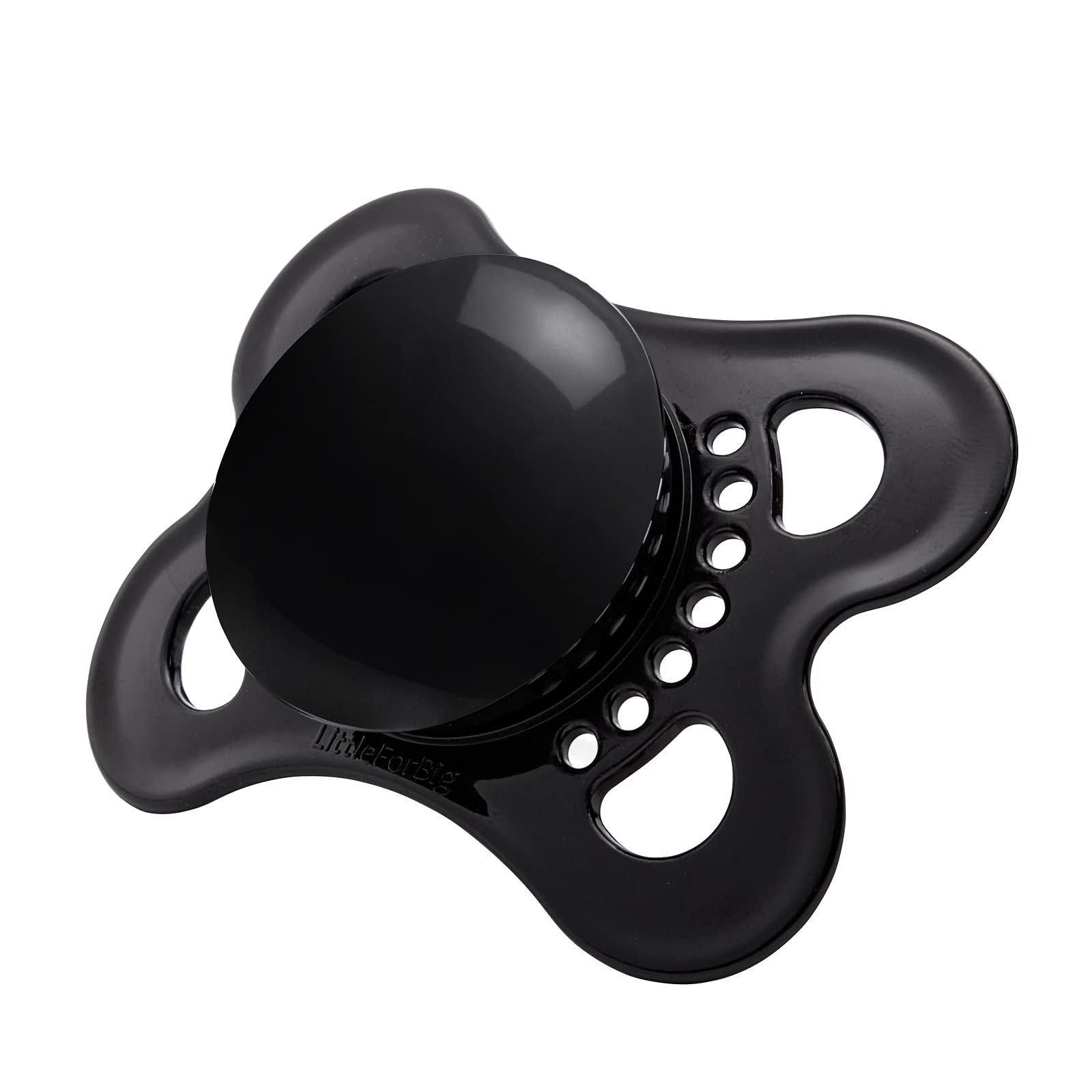 LittleForBig Bigshield Generation-3 Single Big Sized Pacifier Black - Image 3