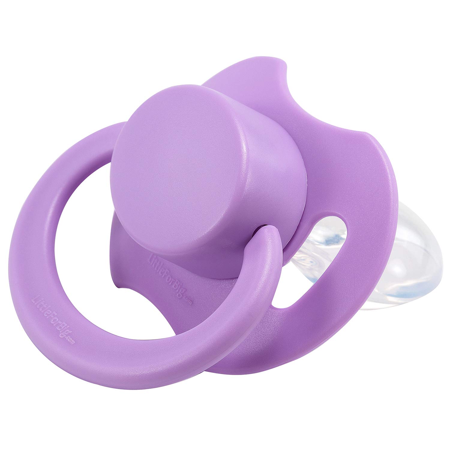 LittleForBig Bigshield Generation-II Adult Sized Pacifier Purple - Image 4