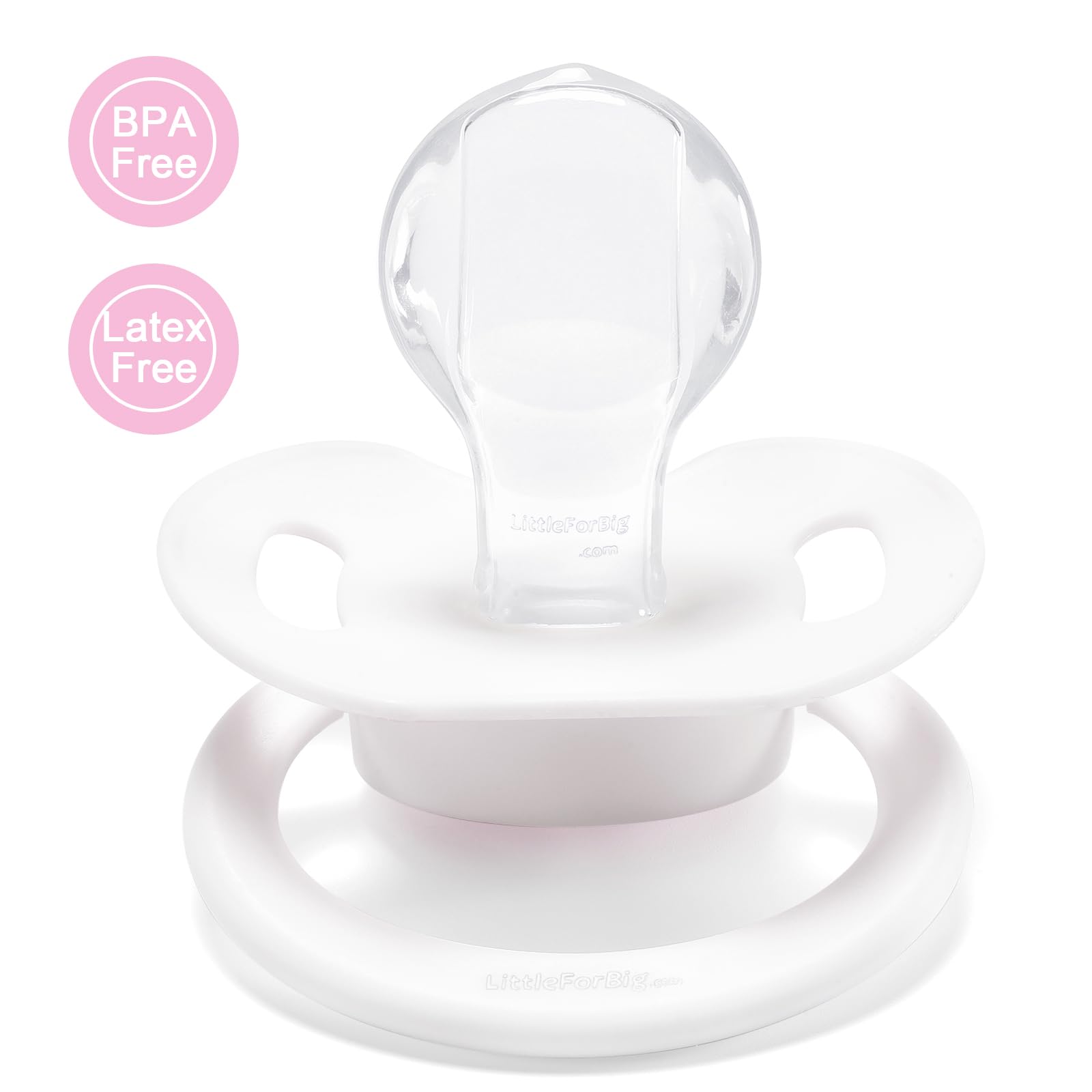 LittleForBig Bigshield Generation-II Adult Sized Printed Pacifier Girl Pattern - Image 4
