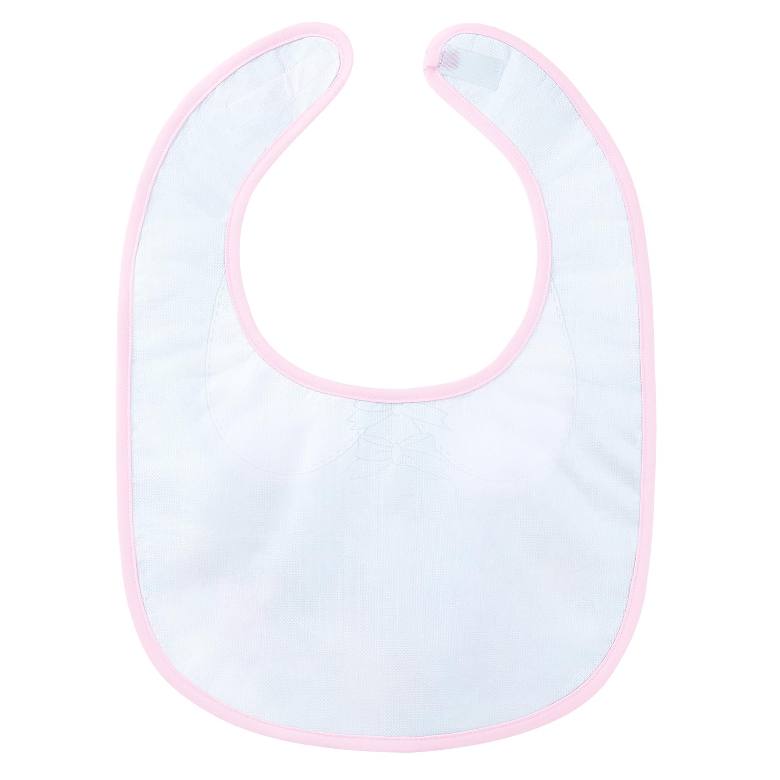 Littleforbig Cotton Waterproof Printed Adult Bib with Adjustable Hook-and-Loop Fastener Closure - Peter Pan Collar Parade Adult Bib - Image 6