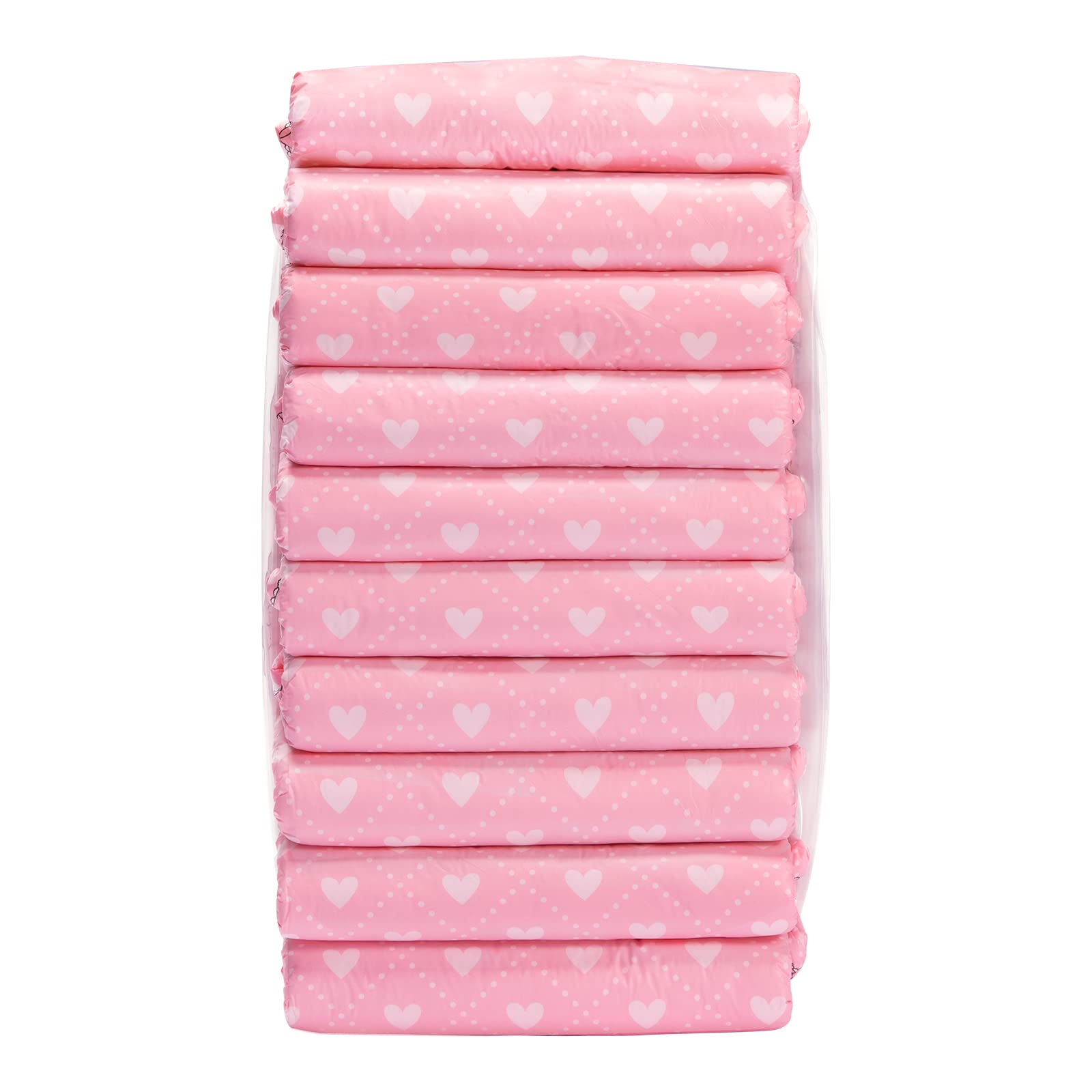 Littleforbig Printed Adult Brief Diapers 40 Pieces (4 Packs) - Blushing Baby(M) - Image 6