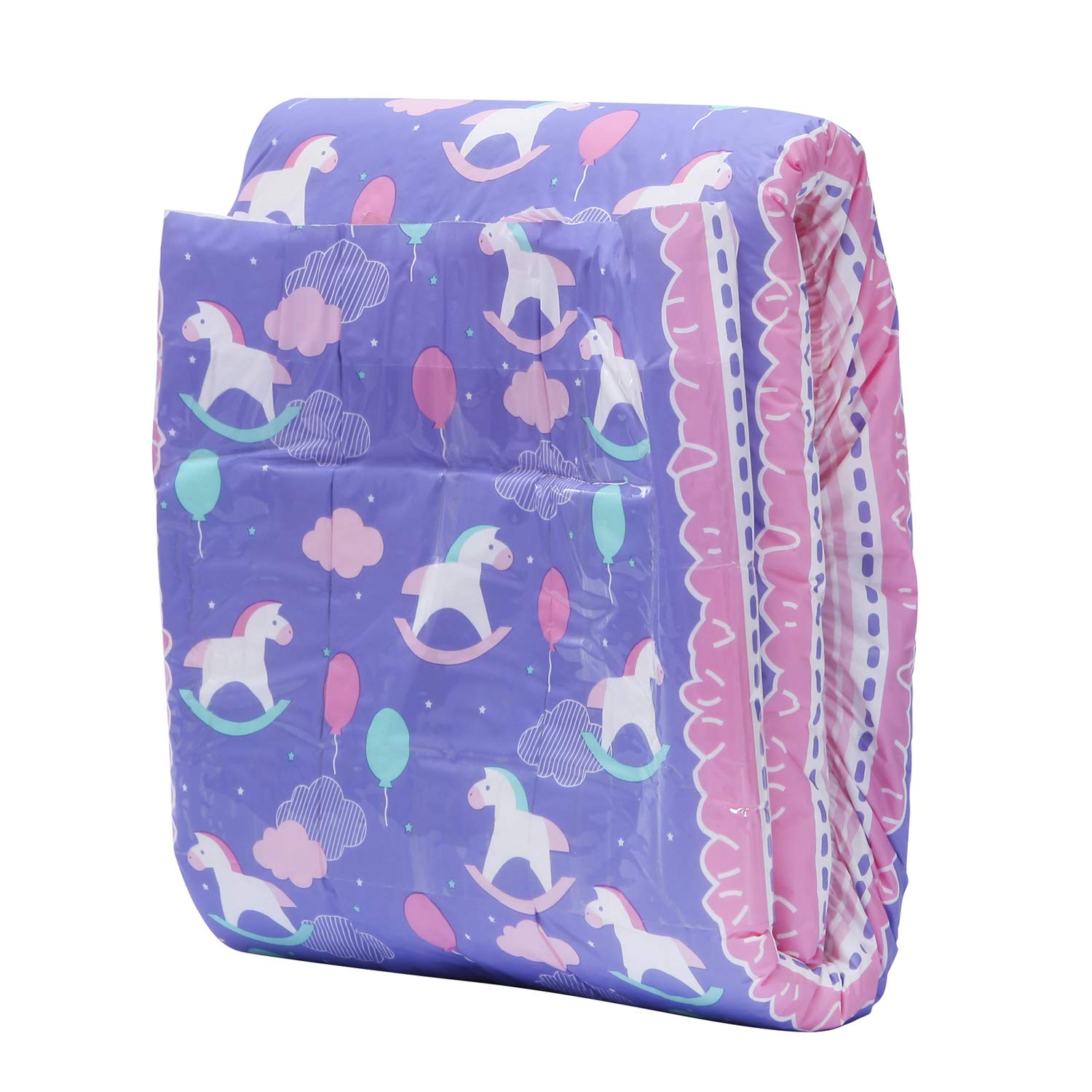 Littleforbig Adult Printed Diaper 40 Pieces (4 Packs) - Little Fantasy (Medium 28"-38") - Image 5