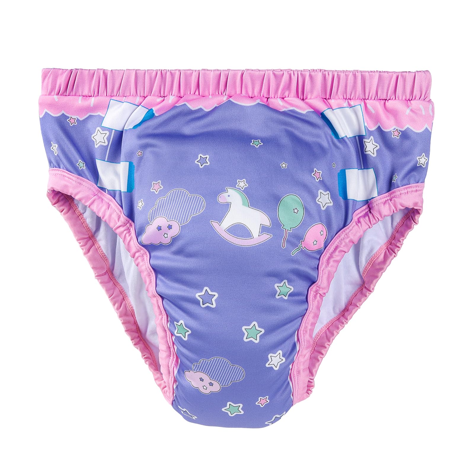 Littleforbig Soft Silky Underwear Comfortable Washable Reusable Adult Training Pants - Little Fantasy S - Image 6