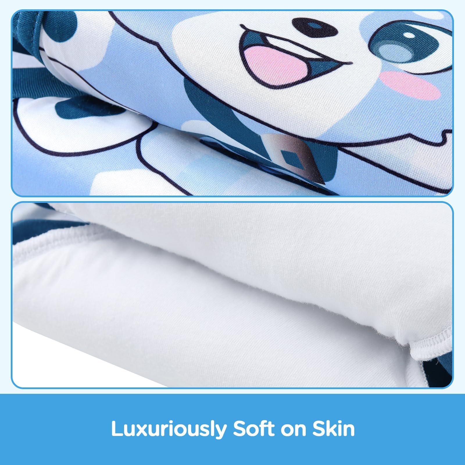 Littleforbig Soft Silky Underwear Comfortable Washable Reusable Waterproof Adult Briefs Training Pants - Little Blue M - Image 6