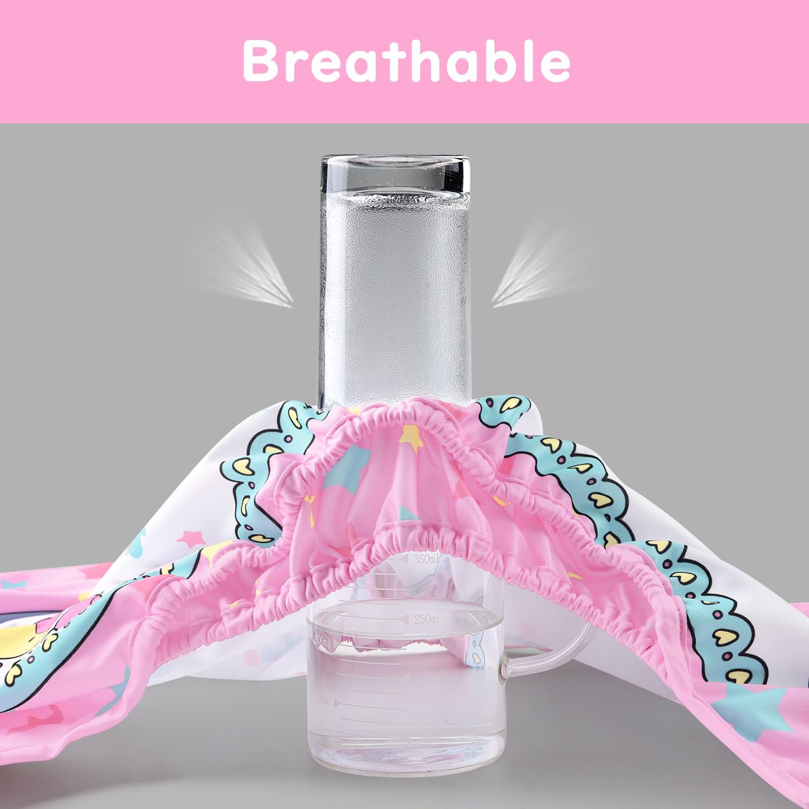 Littleforbig Washable Adjustable Reusable Waterproof Cloth Adult Diaper Wrap Cover One Size - Little Circus - Image 4