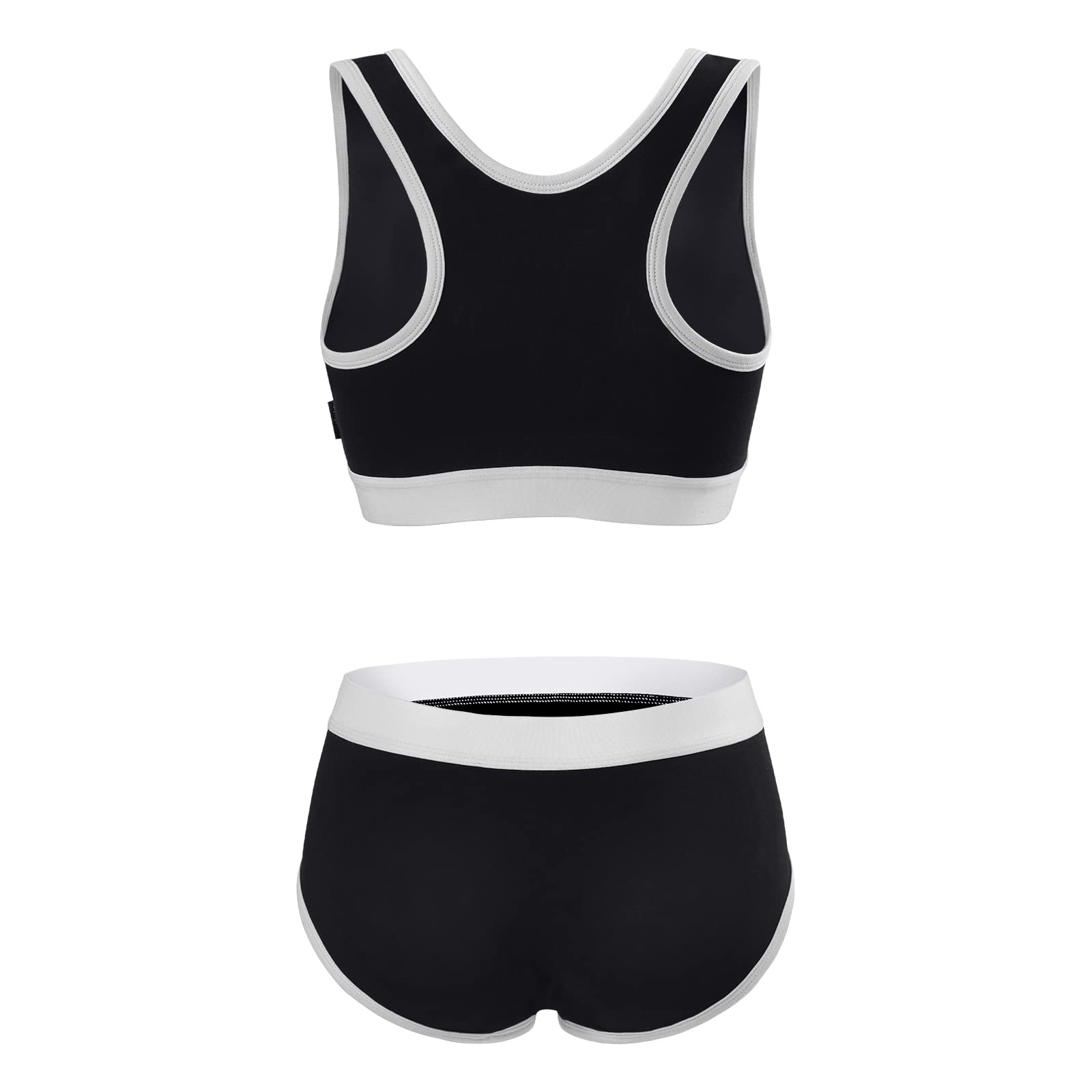 Littleforbig Women Cotton Camisole and Panties Sports loungewear Bralette Set - Let's Play Gamer Girl - Image 7