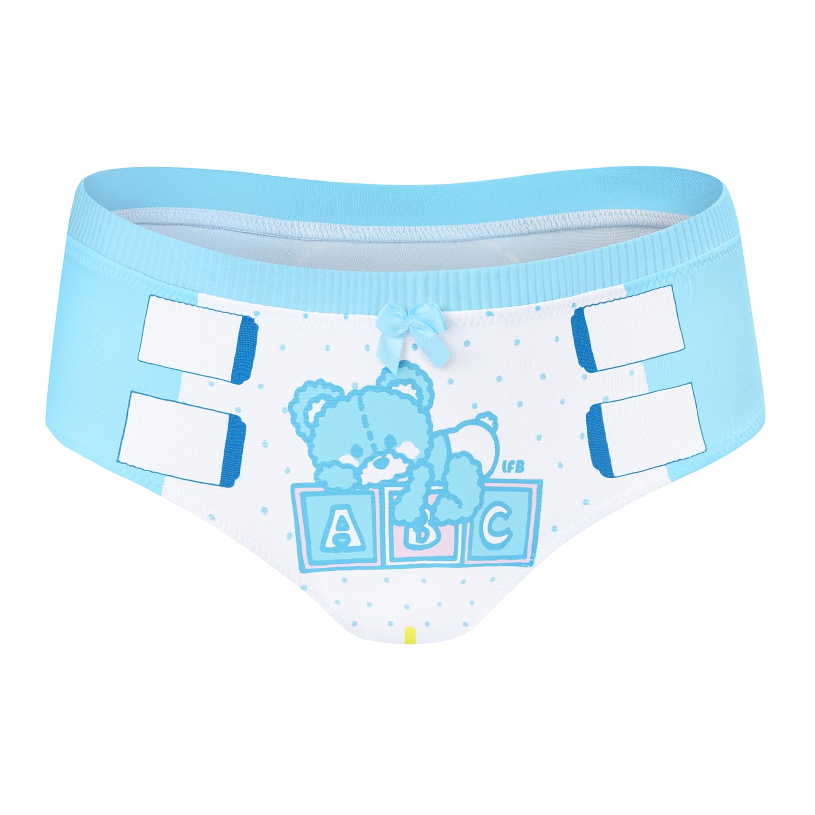 Littleforbig Women's Ladies Silky Soft Cotton Underwear Comfortable Hipster Briefs Babydoll Potty Pants 'Oopsie' Potty Pants - Image 6