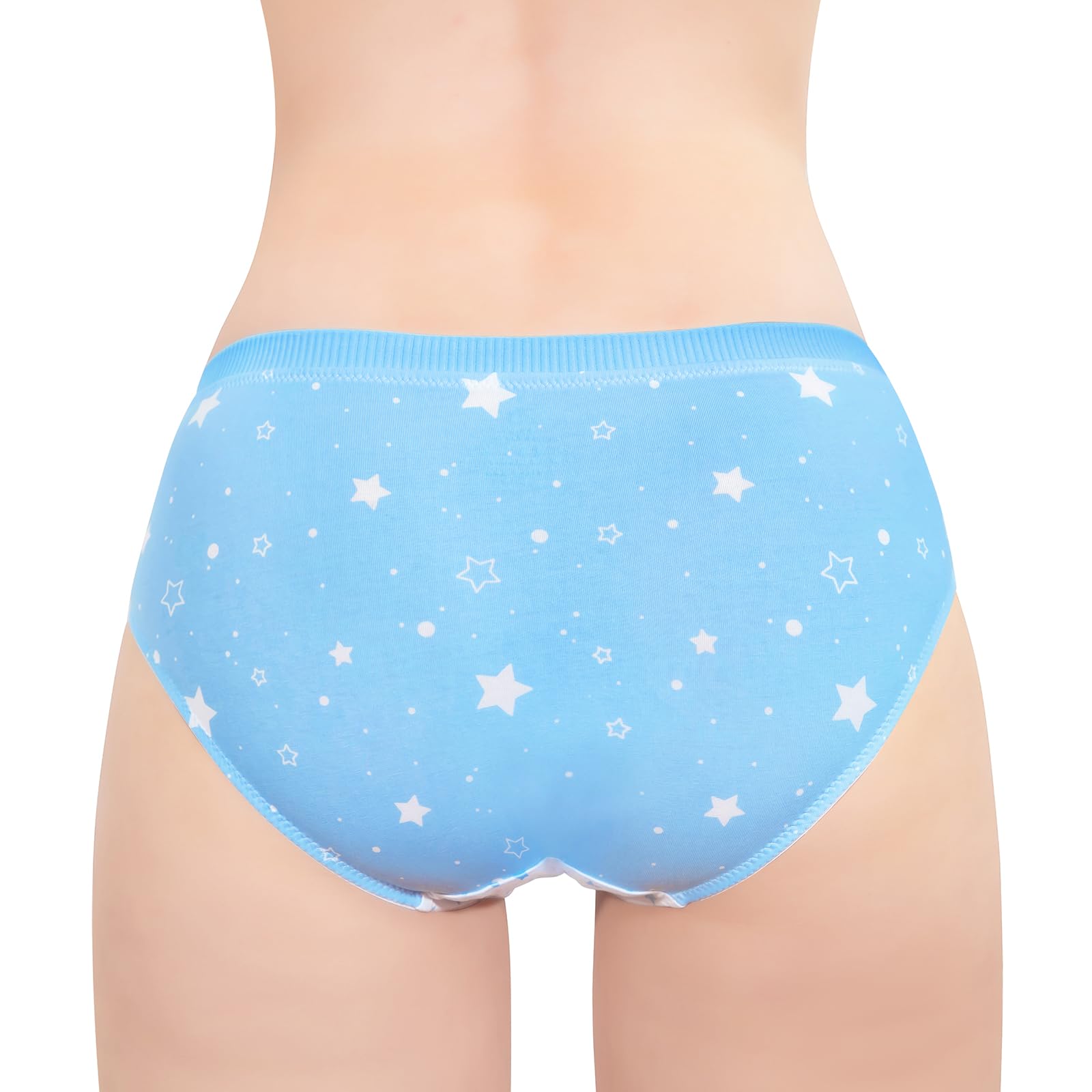 Littleforbig Women's Ladies Soft Cotton Underwear Hipster Briefs Astro Babies ‘Oopsie’ Potty Pants 3 Pack Panties Set - Image 3