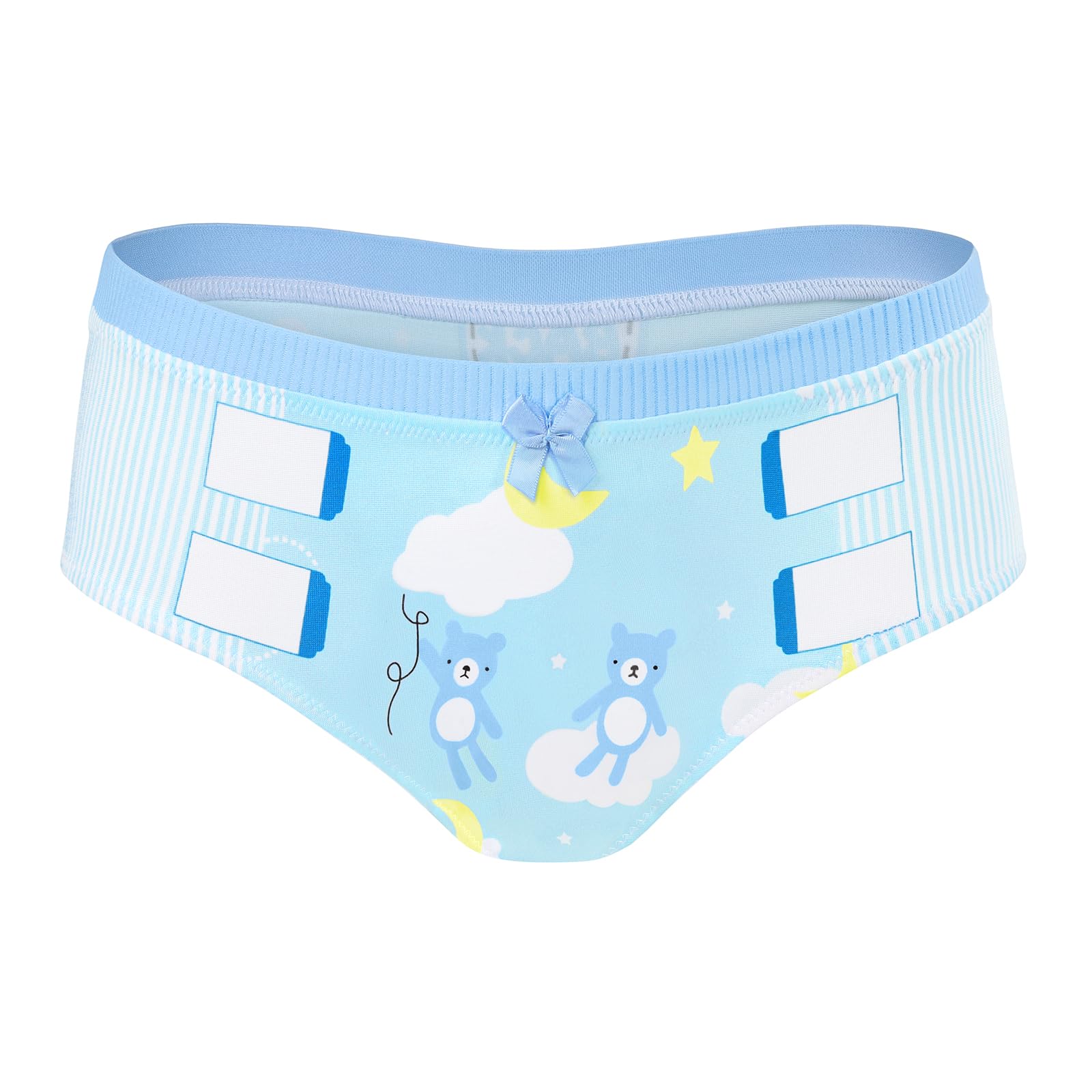 Littleforbig Women's Silky Soft Underwear Hipster Briefs Babydoll Little Dreamers 'Oopsie' Potty Pants - Image 6